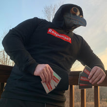 Load image into Gallery viewer, LIMITED: Response? Pullover Double Layered Hoodie (Black)