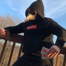 Load image into Gallery viewer, LIMITED: Response? Pullover Double Layered Hoodie (Black)