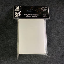 Load image into Gallery viewer, Slayer's Choice Clear Matte Sleeves - 100 pcs Standard Size