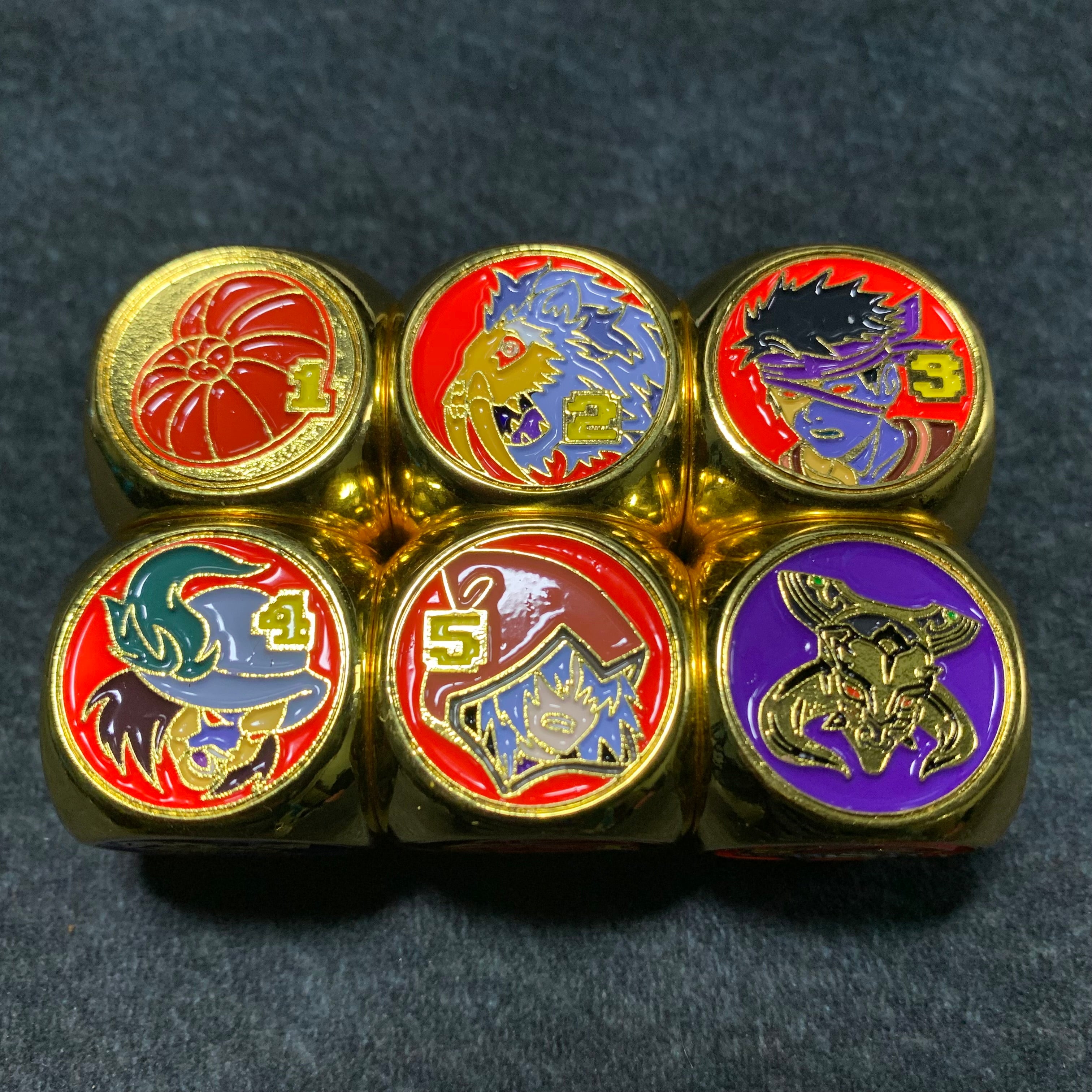 遊戯王　Attribute Dice 神 DIVINE ダイス YCS 2個 Amazon.com: Championship Series Dice Game Set Replica