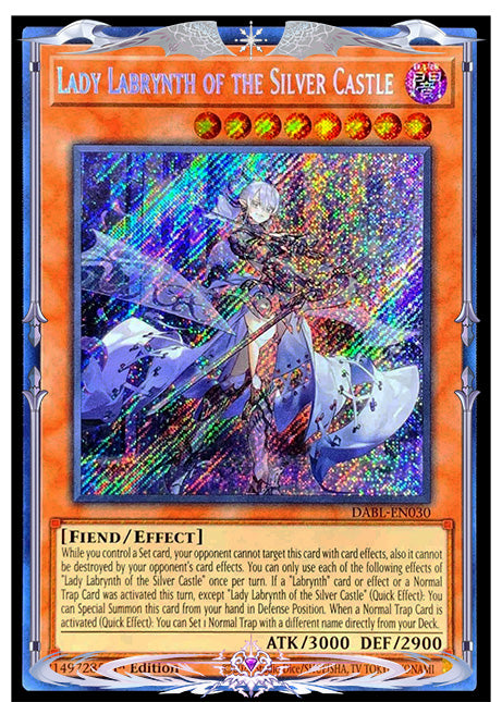 Silver Queen's Lovely Labyrinth Oversleeves (50pcs) Tapiocards Silver Queen's Lovely Labyrinth Oversleeves (50pcs) Tapiocards