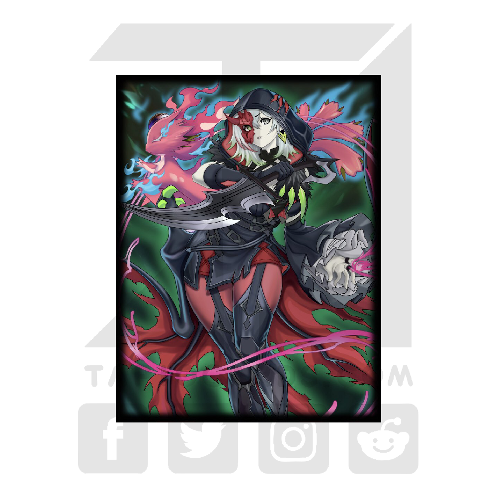 PRESALE LIMITED: Scarlet Sorceress 100ct Japanese Size Sleeves
