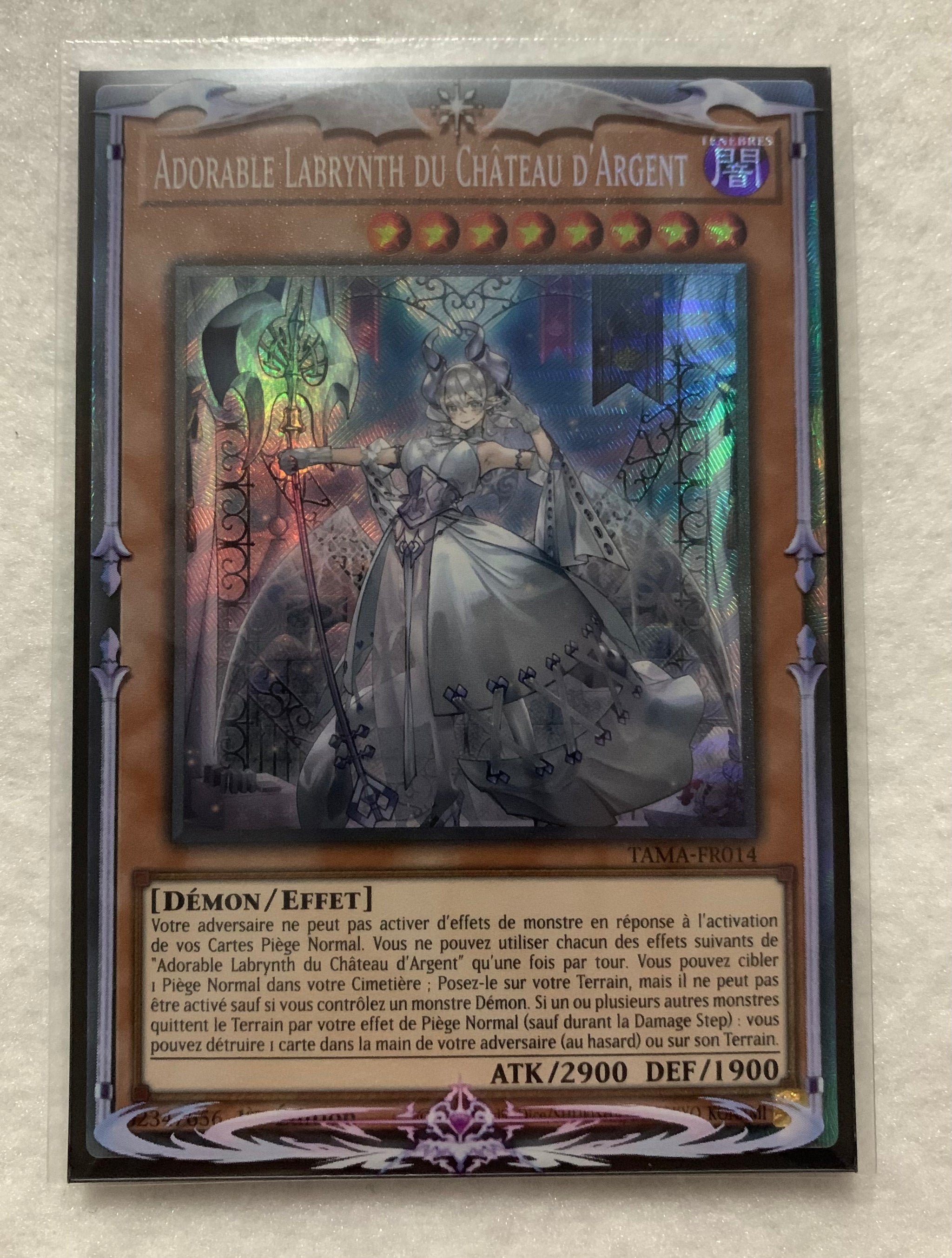 Silver Queen's Lovely Labyrinth Oversleeves (50pcs) Tapiocards Silver Queen's Lovely Labyrinth Oversleeves (50pcs) Tapiocards
