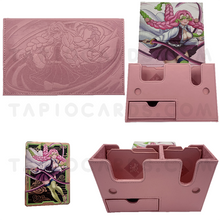 Load image into Gallery viewer, LIMITED: Hashira of Morganite Hearts Deck Box &amp; Field Center Bundle
