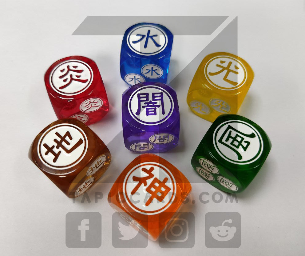 LIMITED: Acrylic Attribute Dice