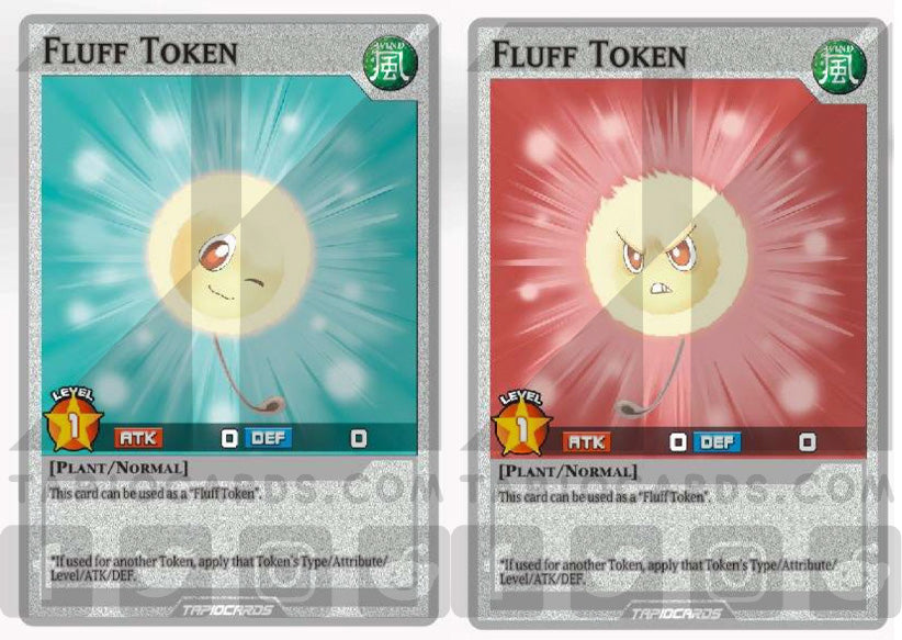 LIMITED: Fluff Token 2x Tapiocards LIMITED: Fluff Token 2x Tapiocards
