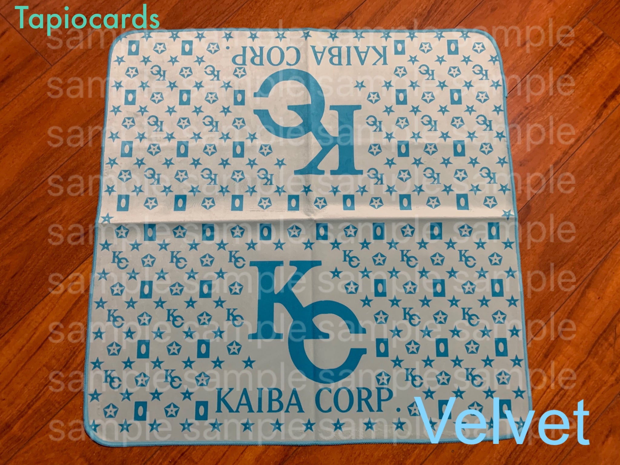 LIMITED WITH GACHA: KC Monogram Two Player Cloth Playmat – Tapiocards
