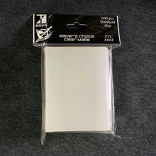 Load image into Gallery viewer, Slayer&#39;s Choice Clear Matte Sleeves - 100 pcs Standard Size
